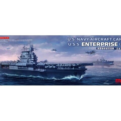 U.S. Navy Aircraft Carrier U.S.S. Enterprise (CV-6) scala 1:700 MENG MODEL ME-PS005