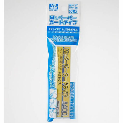Mr.Paper Card type sand paper 400 (50 pz) MT402 : 300