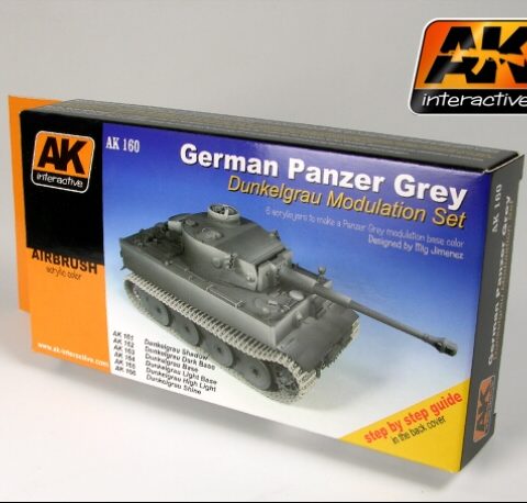 AK160 Panzer Gray Modulation Set AK INTERACTIVE