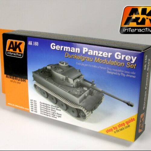AK160 Panzer Gray Modulation Set AK INTERACTIVE
