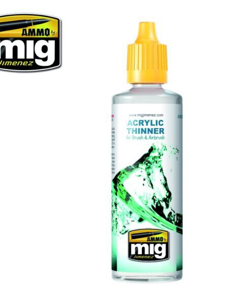Ammo Mig 2000 ACRYLIC THINNER (60ML) AMIG-2000