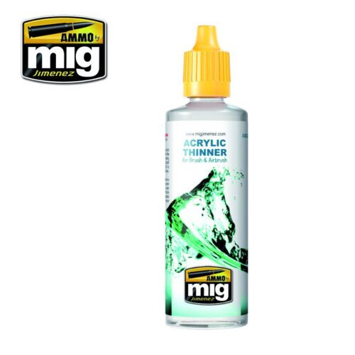 Ammo Mig 2000 ACRYLIC THINNER (60ML) AMIG-2000