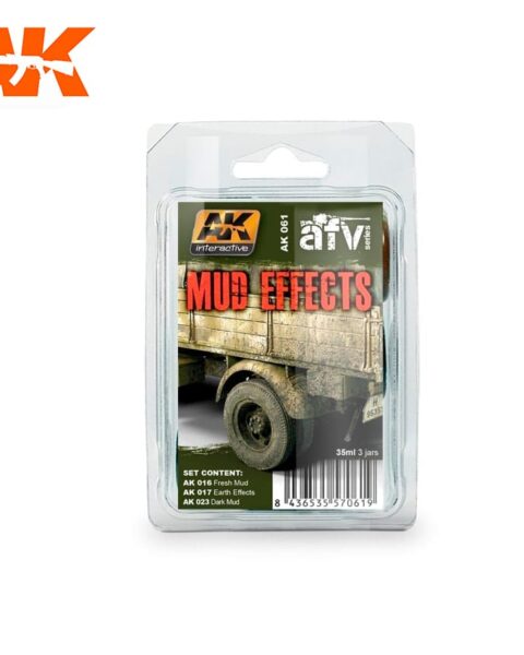 AK061 MUD EFFECTS SET AK INTERACTIVE