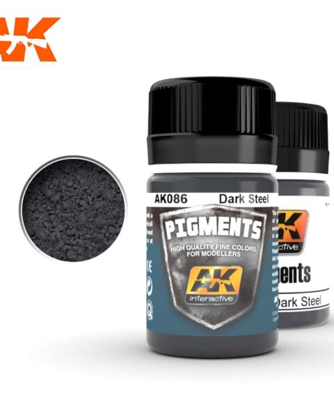 AK086 DARK STEEL PIGMENT AK INTERACTIVE (35ML)