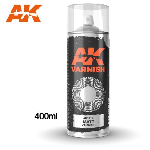 AK1013 VERNICE OPACA SPRAY - 400ml AK INTERACTIVE