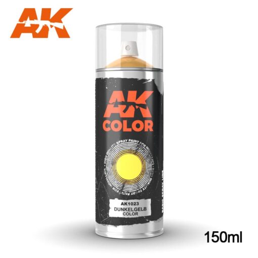 AK1023 DUNKELGELB SPRAY - 150ml AK INTERACTIVE