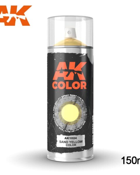 AK1024 SPRAY COLORE GIALLO SABBIA - 150ml AK INTERACTIVE