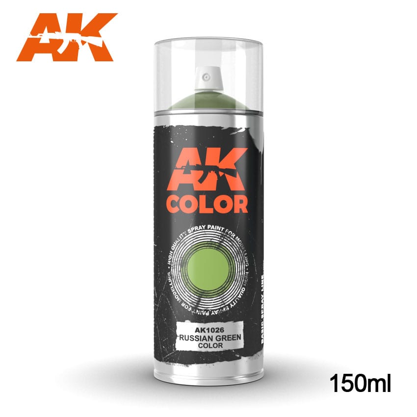 AK1026 SPRAY COLORE VERDE RUSSO - 150ml AK INTERACTIVE