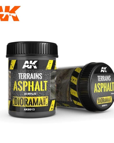 AK8013 TERRENI ASFALTO 250ML AK INTERACTIVE
