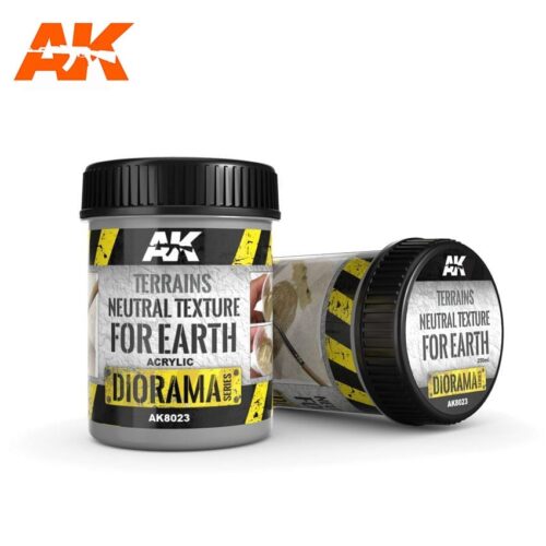 AK8023 TERRENI TEXTURE NEUTRA PER LA TERRA 250ML (PRODOTTO BASE) AK INTERACTIVE