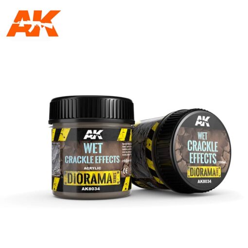AK8034 EFFETTI CREPITIO BAGNATO 100ML AK INTERACTIVE