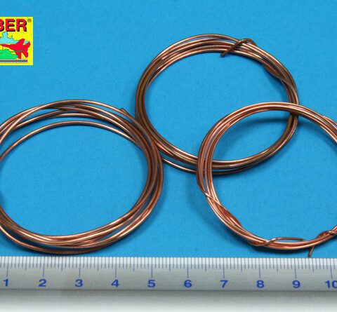 Set di cavi Aber ADZ-2 (diametro 0,8; 1,0; 1,2 mm, lunghezza 1 m ciascuno) ABER