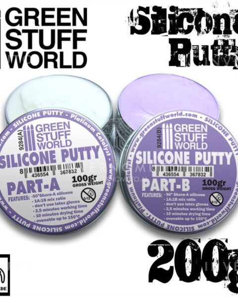 9284 VIOLET SILICONE PUTTY 200GR GREEN STUFF WORLD