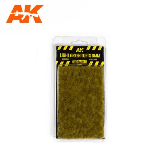 TUFFI VERDE CHIARO 6MM AK INTERACTIVE AK8118