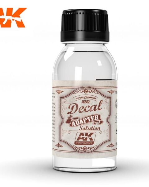AK582 SOLUZIONE ADATTATORE DECALCOMANIA AK INTERACTIVE