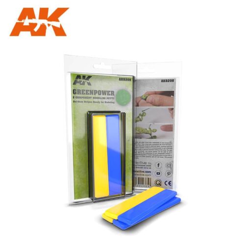 STUCCO MODELLANTE GREENPOWER 2 COMPONENTI AK INTERACTIVE AK8208