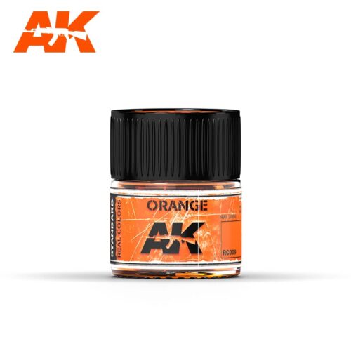 RC009 AK  INTERACTIVE  REAL COLORS ARANCIONE RAL2004 Vernice Acrilica per Modellismo Statico