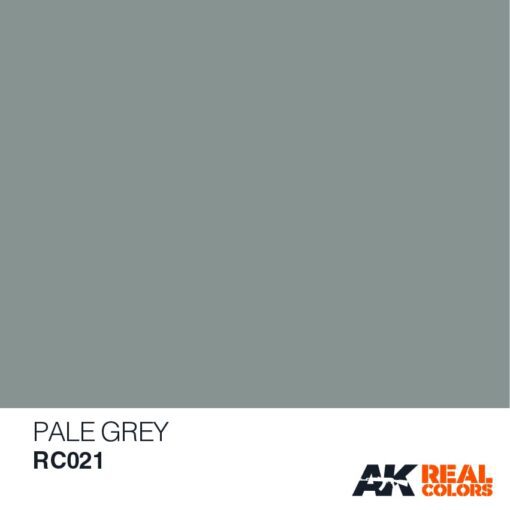 RC021 AK  INTERACTIVE  REAL COLORS GRIGIO PALLIDO  Vernice Acrilica per Modellismo Statico - immagine 2