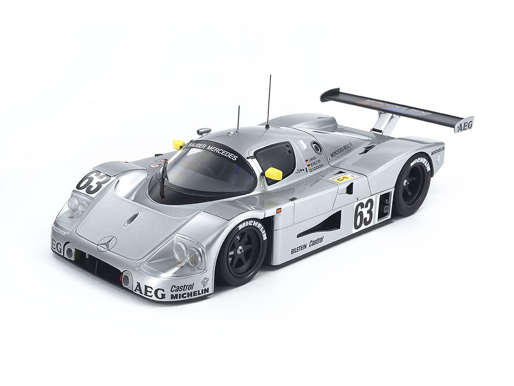 1989 Sauber-Mercedes C9 scala 1:24 Tamiya 24359