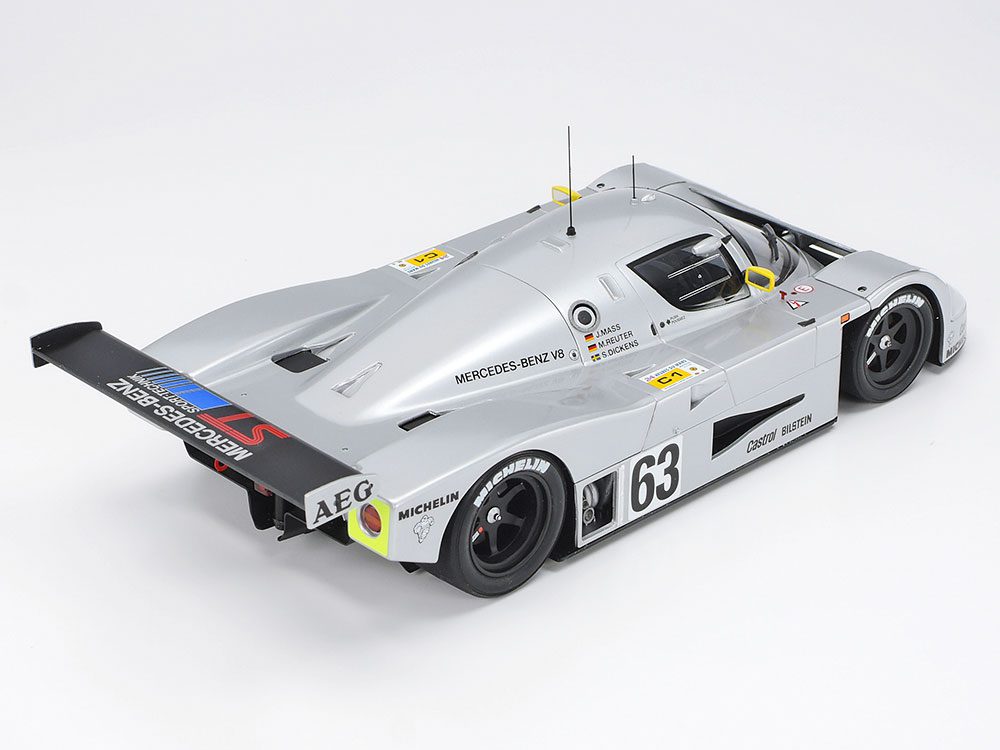 1989 Sauber-Mercedes C9 scala 1:24 Tamiya 24359 - immagine 2