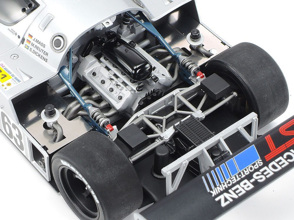 1989 Sauber-Mercedes C9 scala 1:24 Tamiya 24359 - immagine 3