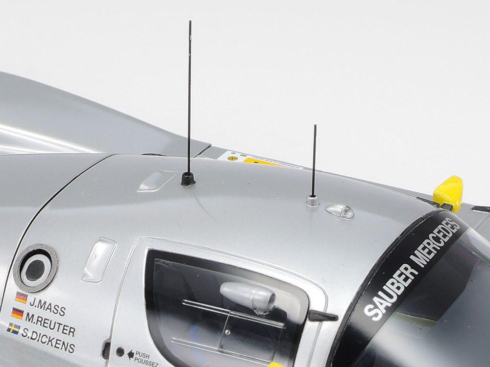 1989 Sauber-Mercedes C9 scala 1:24 Tamiya 24359 - immagine 4