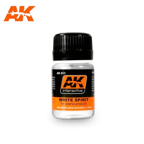 AK011 white spirit 35ml; AK INTERACTIVE