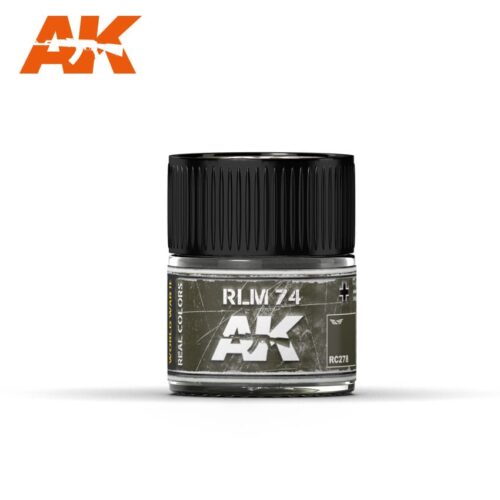 RC278 AK INTERACTIVE REAL COLORS RLM 74 Vernice Acrilica per Modellismo Statico