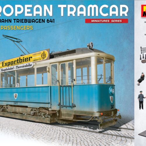 Tram European Tram W Crew And Accessories Kit Miniart 1:35 MIN38009