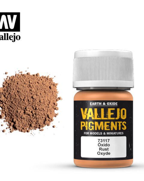 73.117 VALLEJO PIGMENTS:  RUST (35ML)
