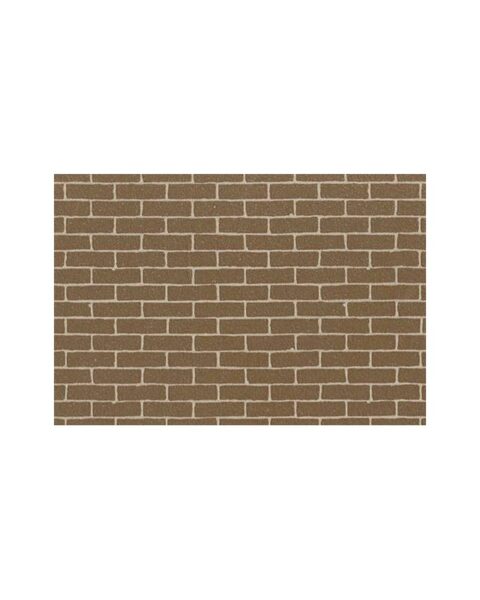Foglio materiale tipo Muro di Mattoni Diorama  Tamiya 87168