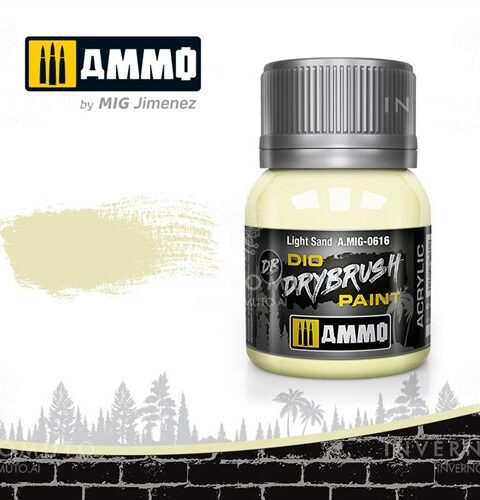 616 LIGHT SAND Ammo Mig Drybrush Paint 40ml