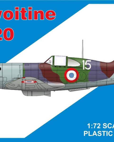 Dewoitine D.520 scala 1:72 RS MODELS 92255