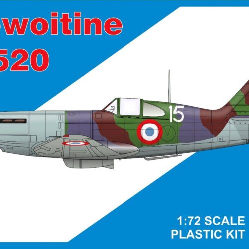Dewoitine D.520 scala 1:72 RS MODELS 92255