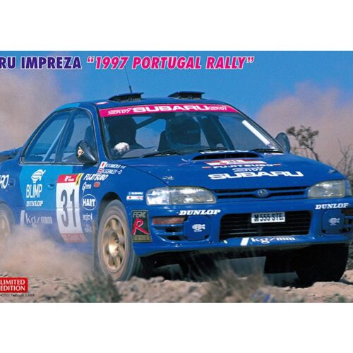Subaru Impreza 1997 Portugal Rally scala 1:24 Hasegawa 20483