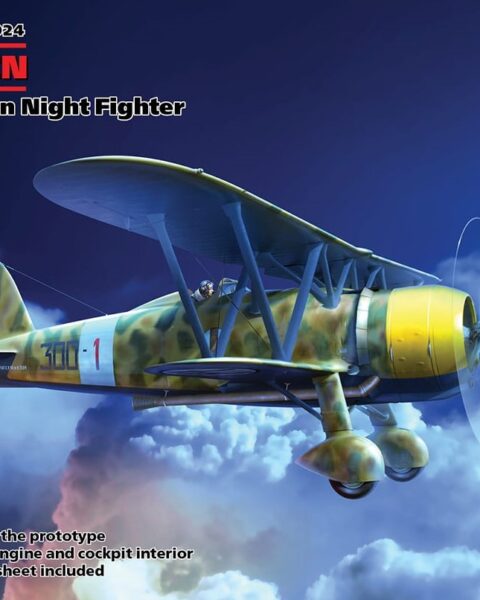 CR. 42CN, WWII ITALIAN NIGHT FIGHTER scala 1:32 ICM 32024