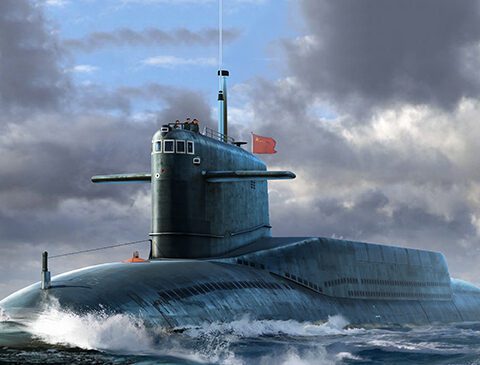 PLAN Type 092 Xia Class SSBN SCALA 1:144 Trumpeter 05910