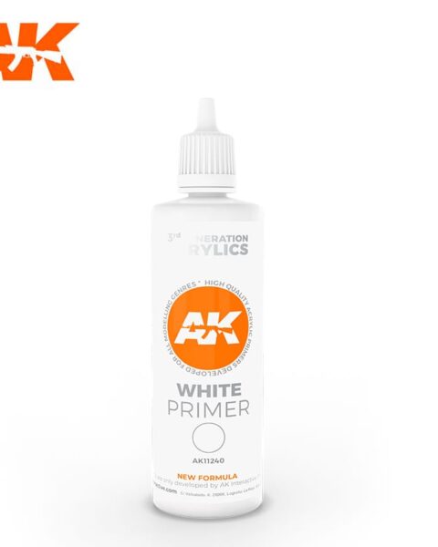 WHITE PRIMER 100ML AK INTERACTIVE AK11240