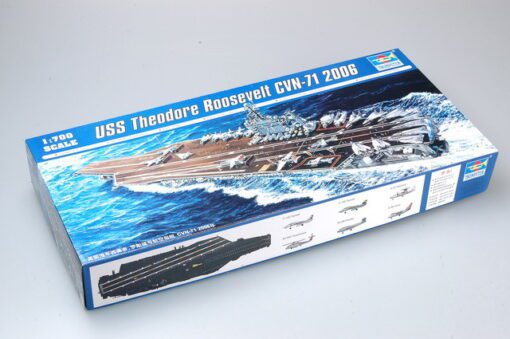 USS THEODORE ROOSEVELT CVN-71 2006 scala 1:700 Trumpeter 05754 - immagine 2