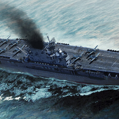 USS Enterprise CV-6 scala 1:700 Trumpeter 06708