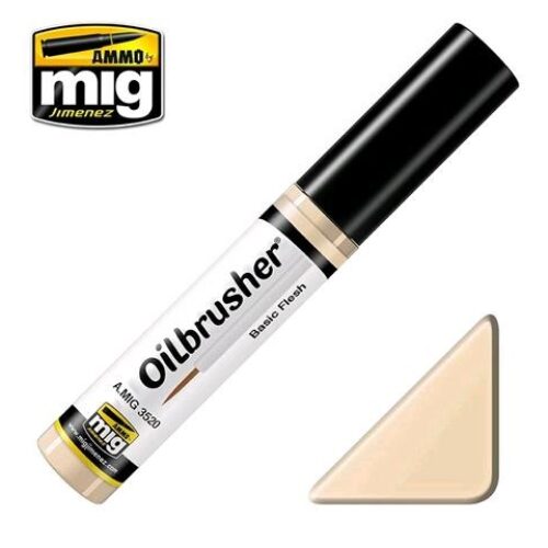 3520 PELLE BASE OILBRUSHER AMMO MIG COLORE AD OLIO