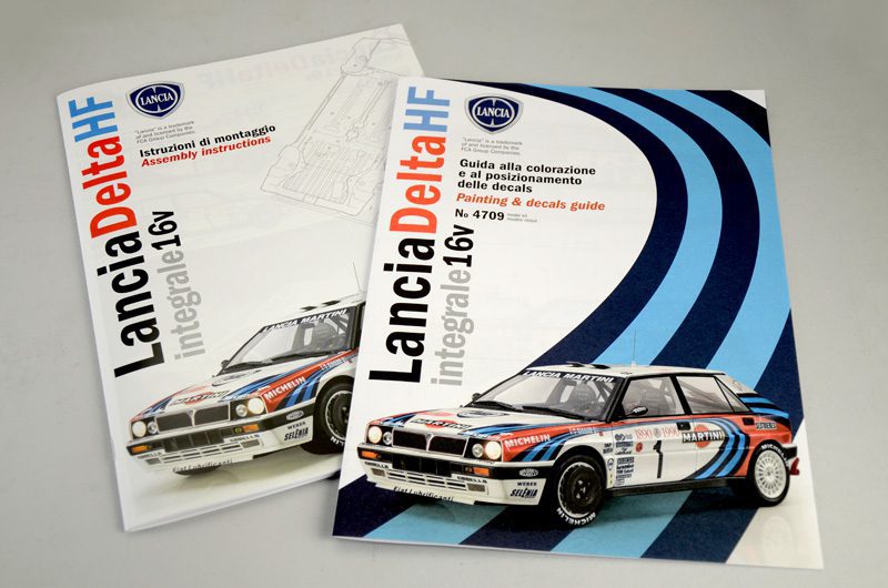 Lancia Delta HF integrale 16v scala 1:12 Italeri 4709 - immagine 7