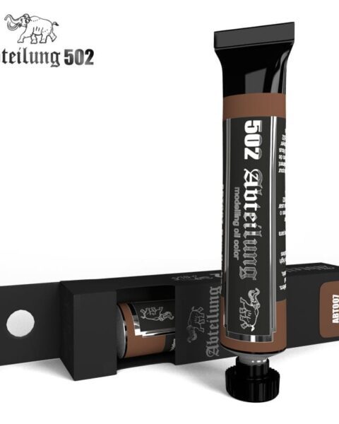ABT007 Colore ad OLIO RAW UMBER 20 ml. ABTEILUNG 502