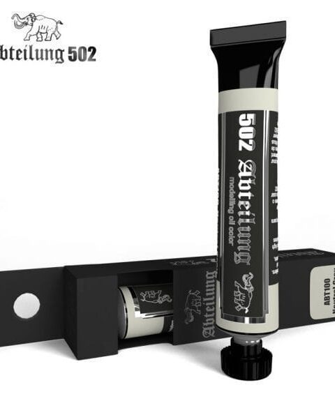ABT100 Colore ad OLIO NEUTRAL GREY 20 ml. ABTEILUNG 502
