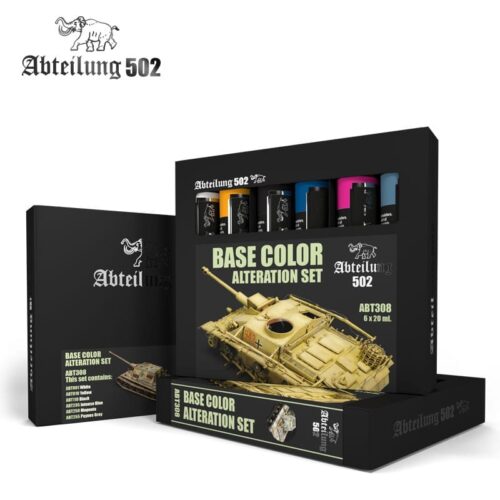 ABT308 Set di Colori ad OLIO BASE COLOR ALTERATION SET 6×20 ml. ABTEILUNG 502