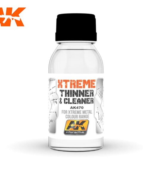 XTREME CLEANER & THINNER 100ML AK INTERACTIVE AK470