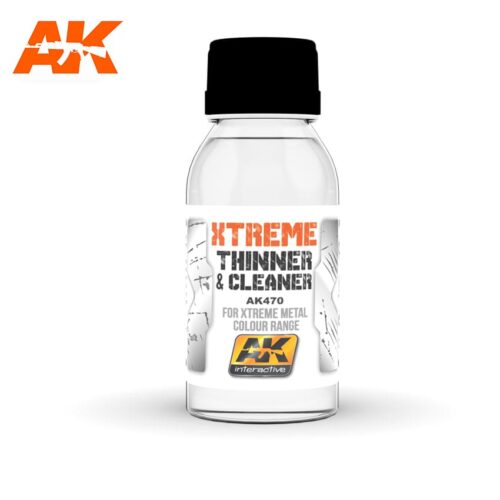 XTREME CLEANER & THINNER 100ML AK INTERACTIVE AK470