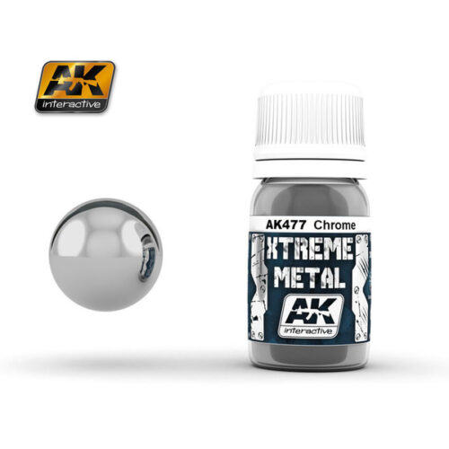 AK477 Xtreme Metal CHROME 30 ml AK INTERACTIVE