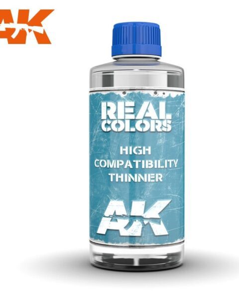RC702 - REAL COLORS THINNER 400ml AK INTERACTIVE