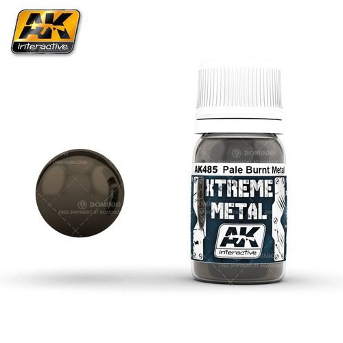 AK485 Xtreme Metal PALE BURNT METAL 30 ml AK INTERACTIVE